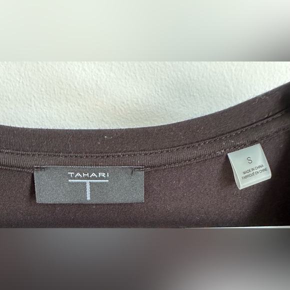 Polka Dot mesh Sleeve top - Picture 3 of 3